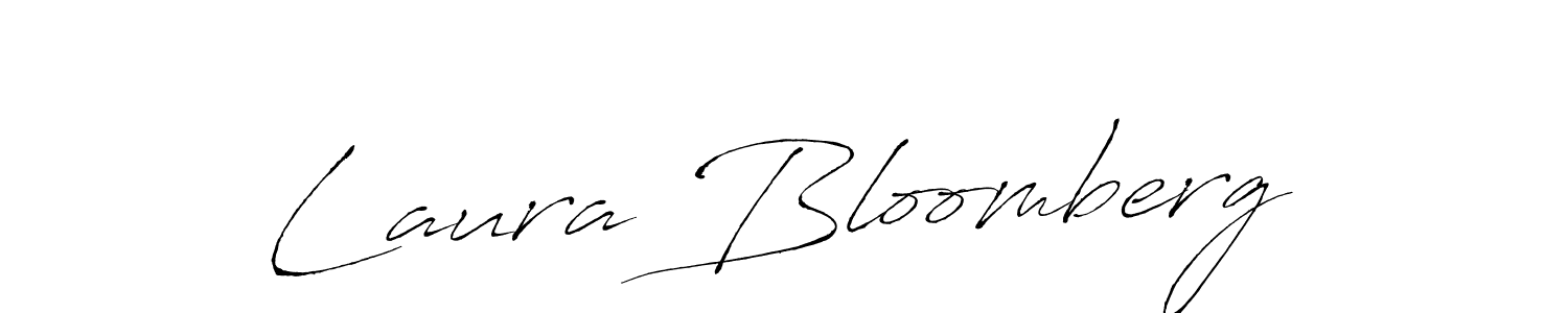 You should practise on your own different ways (Antro_Vectra) to write your name (Laura Bloomberg) in signature. don't let someone else do it for you. Laura Bloomberg signature style 6 images and pictures png