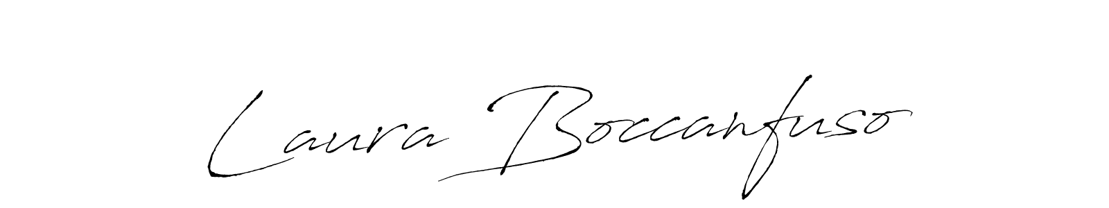 Antro_Vectra is a professional signature style that is perfect for those who want to add a touch of class to their signature. It is also a great choice for those who want to make their signature more unique. Get Laura Boccanfuso name to fancy signature for free. Laura Boccanfuso signature style 6 images and pictures png