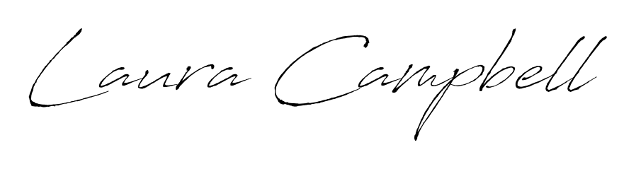 Get an exclusive digital autograph for Laura Campbell. The Antro_Vectra typeface captures the charm of real penmanship on paper. Laura Campbell signature style 6 images and pictures png