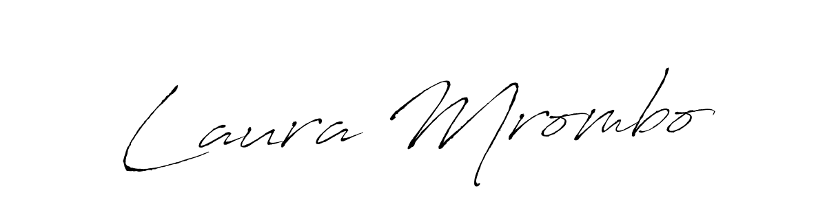 Also we have Laura Mrombo name is the best signature style. Create professional handwritten signature collection using Antro_Vectra autograph style. Laura Mrombo signature style 6 images and pictures png