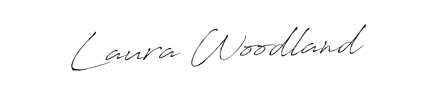 Use a signature maker to create a handwritten signature online. With this signature software, you can design (Antro_Vectra) your own signature for name Laura Woodland. Laura Woodland signature style 6 images and pictures png