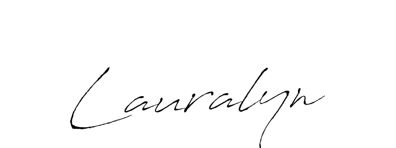 Use a signature maker to create a handwritten signature online. With this signature software, you can design (Antro_Vectra) your own signature for name Lauralyn. Lauralyn signature style 6 images and pictures png