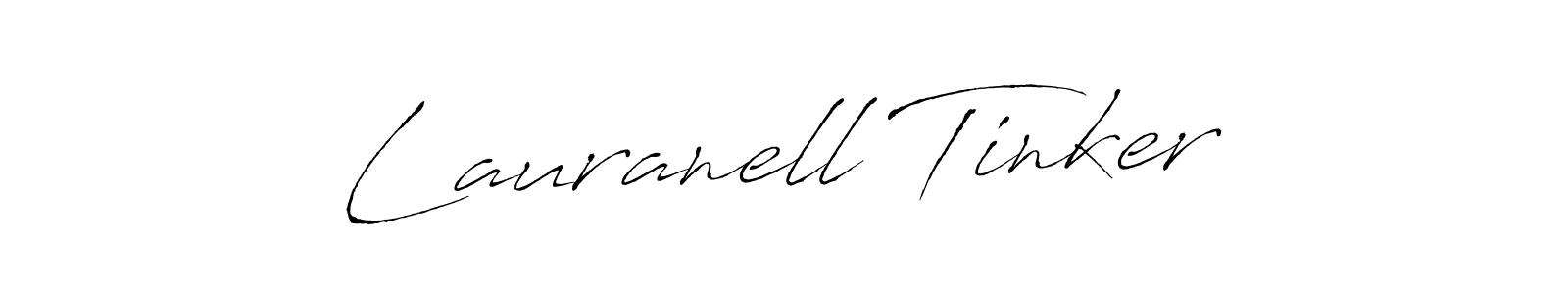 Create a beautiful signature design for name Lauranell Tinker. With this signature (Antro_Vectra) fonts, you can make a handwritten signature for free. Lauranell Tinker signature style 6 images and pictures png