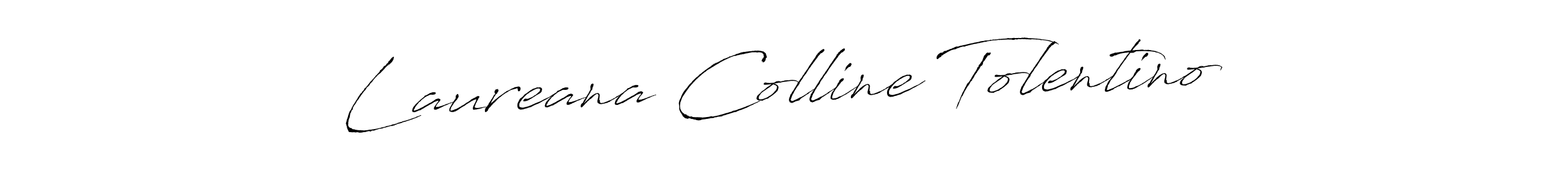 Make a beautiful signature design for name Laureana Colline Tolentino. Use this online signature maker to create a handwritten signature for free. Laureana Colline Tolentino signature style 6 images and pictures png