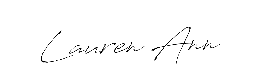 Best and Professional Signature Style for Lauren Ann. Antro_Vectra Best Signature Style Collection. Lauren Ann signature style 6 images and pictures png