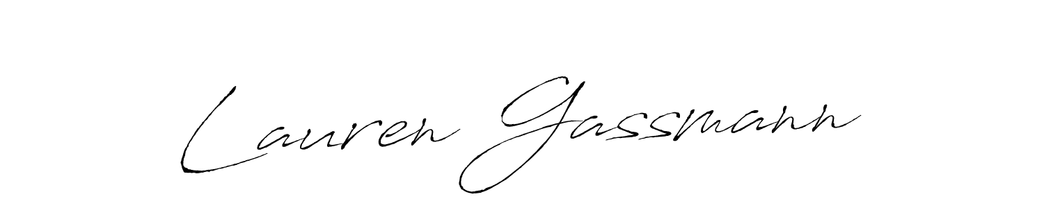 Make a short Lauren Gassmann signature style. Manage your documents anywhere anytime using Antro_Vectra. Create and add eSignatures, submit forms, share and send files easily. Lauren Gassmann signature style 6 images and pictures png