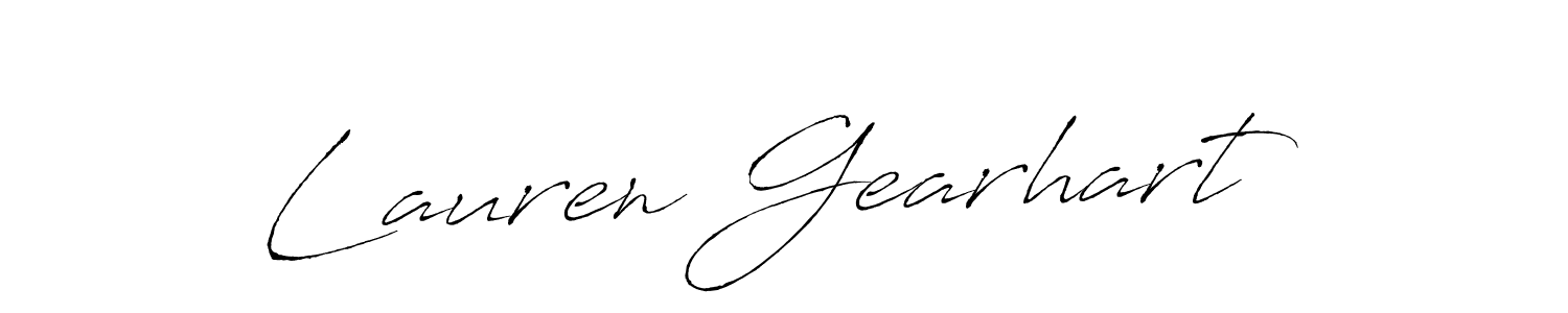 Use a signature maker to create a handwritten signature online. With this signature software, you can design (Antro_Vectra) your own signature for name Lauren Gearhart. Lauren Gearhart signature style 6 images and pictures png