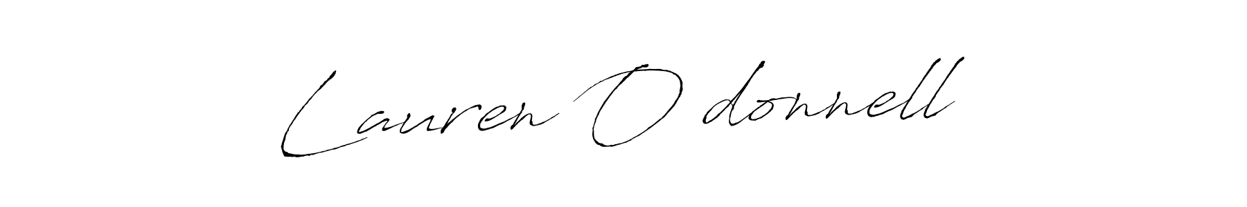 Make a beautiful signature design for name Lauren O’donnell. With this signature (Antro_Vectra) style, you can create a handwritten signature for free. Lauren O’donnell signature style 6 images and pictures png