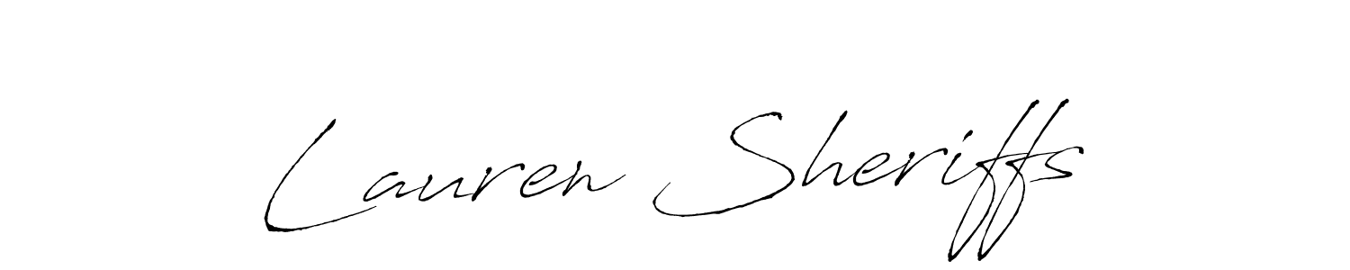 if you are searching for the best signature style for your name Lauren Sheriffs. so please give up your signature search. here we have designed multiple signature styles  using Antro_Vectra. Lauren Sheriffs signature style 6 images and pictures png