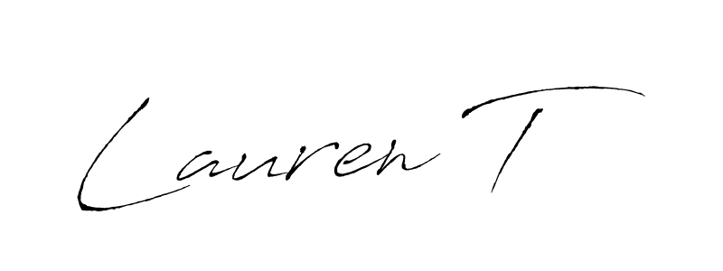 How to Draw Lauren T signature style? Antro_Vectra is a latest design signature styles for name Lauren T. Lauren T signature style 6 images and pictures png