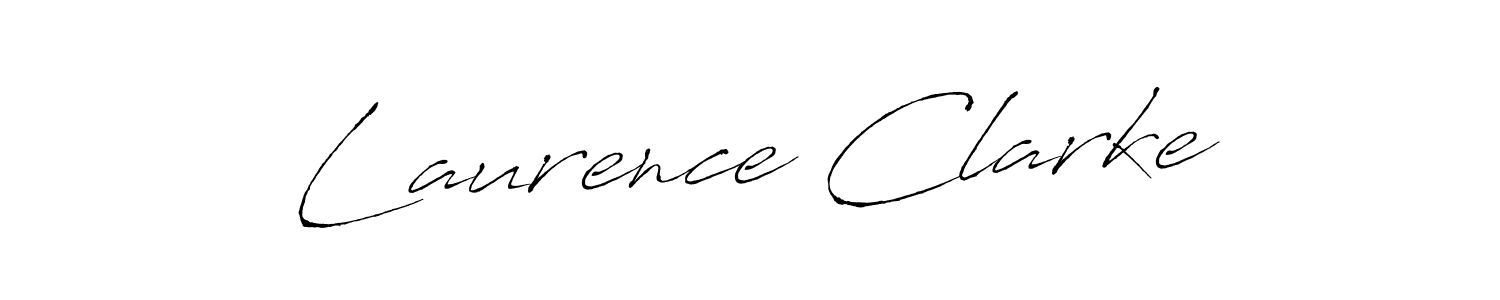 Use a signature maker to create a handwritten signature online. With this signature software, you can design (Antro_Vectra) your own signature for name Laurence Clarke. Laurence Clarke signature style 6 images and pictures png