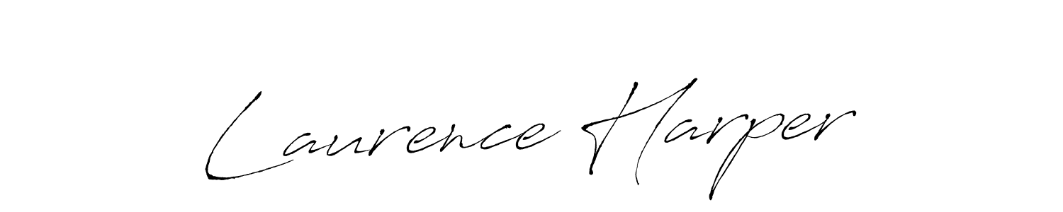 Design your own signature with our free online signature maker. With this signature software, you can create a handwritten (Antro_Vectra) signature for name Laurence Harper. Laurence Harper signature style 6 images and pictures png