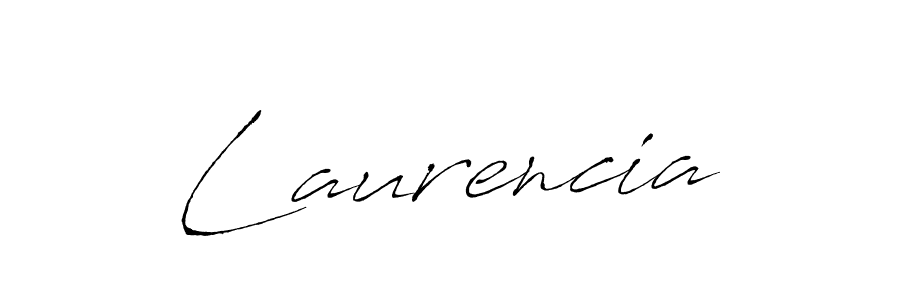 Make a beautiful signature design for name Laurencia. With this signature (Antro_Vectra) style, you can create a handwritten signature for free. Laurencia signature style 6 images and pictures png