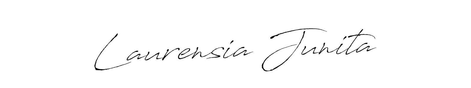 Also we have Laurensia Junita name is the best signature style. Create professional handwritten signature collection using Antro_Vectra autograph style. Laurensia Junita signature style 6 images and pictures png