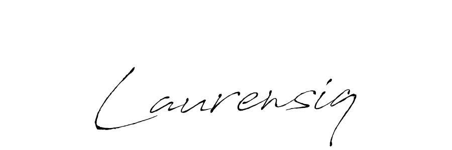 if you are searching for the best signature style for your name Laurensiq. so please give up your signature search. here we have designed multiple signature styles  using Antro_Vectra. Laurensiq signature style 6 images and pictures png