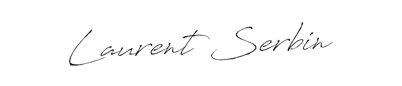 Create a beautiful signature design for name Laurent Serbin. With this signature (Antro_Vectra) fonts, you can make a handwritten signature for free. Laurent Serbin signature style 6 images and pictures png