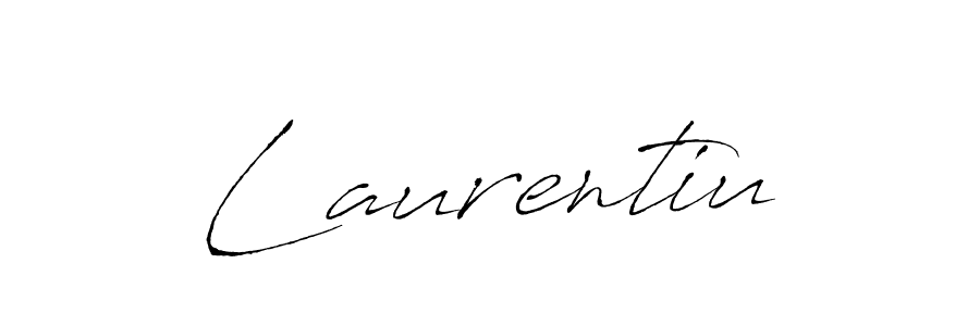 Make a beautiful signature design for name Laurentiu. Use this online signature maker to create a handwritten signature for free. Laurentiu signature style 6 images and pictures png