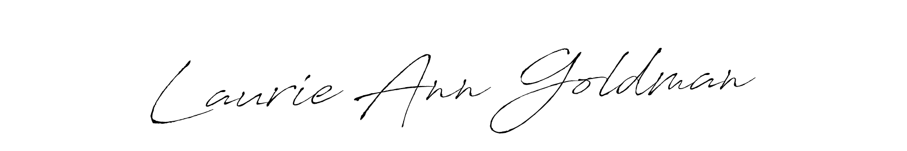 How to make Laurie Ann Goldman signature? Antro_Vectra is a professional autograph style. Create handwritten signature for Laurie Ann Goldman name. Laurie Ann Goldman signature style 6 images and pictures png