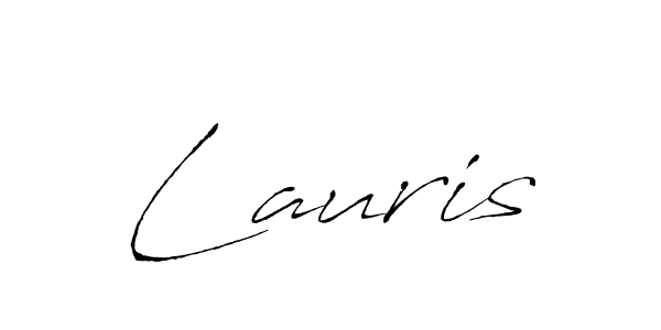 Design your own signature with our free online signature maker. With this signature software, you can create a handwritten (Antro_Vectra) signature for name Lauris. Lauris signature style 6 images and pictures png