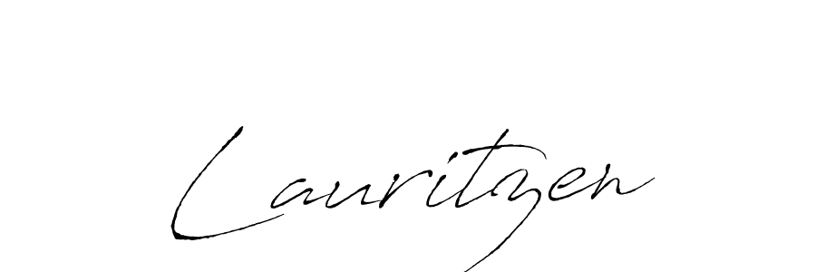 Create a beautiful signature design for name Lauritzen. With this signature (Antro_Vectra) fonts, you can make a handwritten signature for free. Lauritzen signature style 6 images and pictures png
