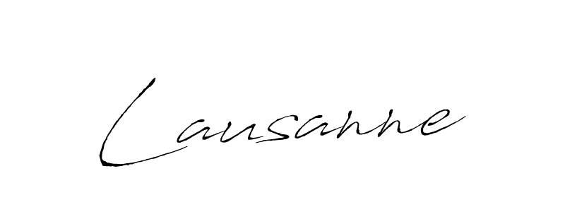 Design your own signature with our free online signature maker. With this signature software, you can create a handwritten (Antro_Vectra) signature for name Lausanne. Lausanne signature style 6 images and pictures png