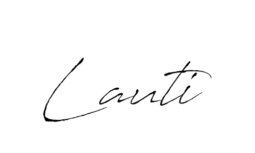 How to Draw Lauti signature style? Antro_Vectra is a latest design signature styles for name Lauti. Lauti signature style 6 images and pictures png