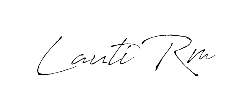 if you are searching for the best signature style for your name Lauti Rm. so please give up your signature search. here we have designed multiple signature styles  using Antro_Vectra. Lauti Rm signature style 6 images and pictures png