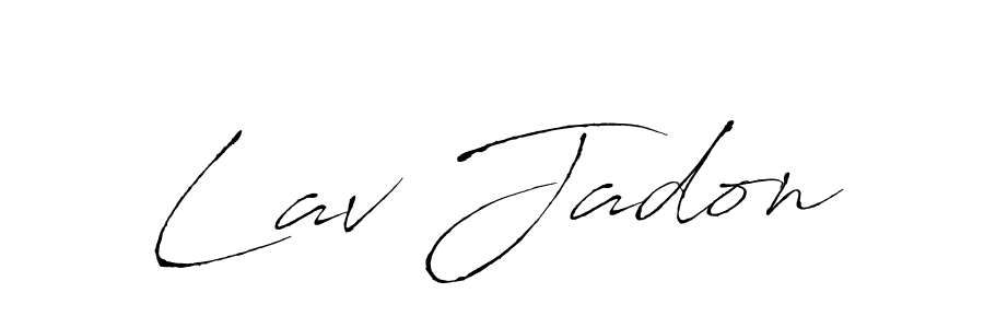 You can use this online signature creator to create a handwritten signature for the name Lav Jadon. This is the best online autograph maker. Lav Jadon signature style 6 images and pictures png