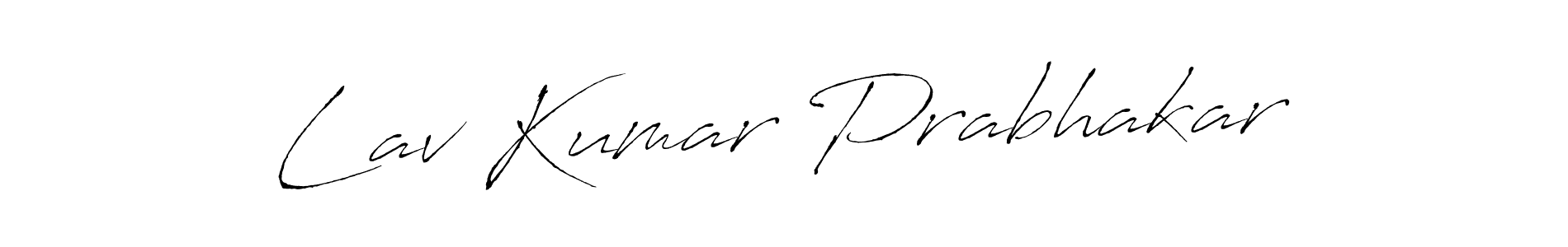 Also You can easily find your signature by using the search form. We will create Lav Kumar Prabhakar name handwritten signature images for you free of cost using Antro_Vectra sign style. Lav Kumar Prabhakar signature style 6 images and pictures png