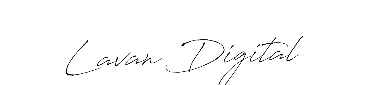 How to Draw Lavan Digital signature style? Antro_Vectra is a latest design signature styles for name Lavan Digital. Lavan Digital signature style 6 images and pictures png