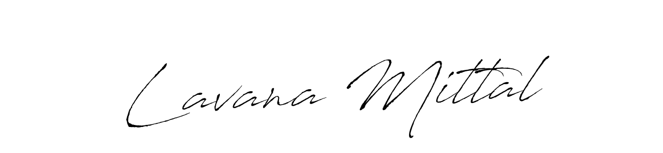 How to make Lavana Mittal signature? Antro_Vectra is a professional autograph style. Create handwritten signature for Lavana Mittal name. Lavana Mittal signature style 6 images and pictures png