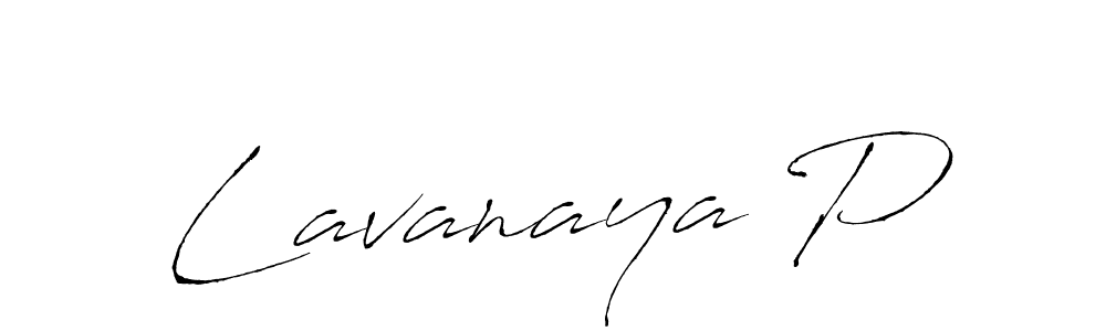 Use a signature maker to create a handwritten signature online. With this signature software, you can design (Antro_Vectra) your own signature for name Lavanaya P. Lavanaya P signature style 6 images and pictures png
