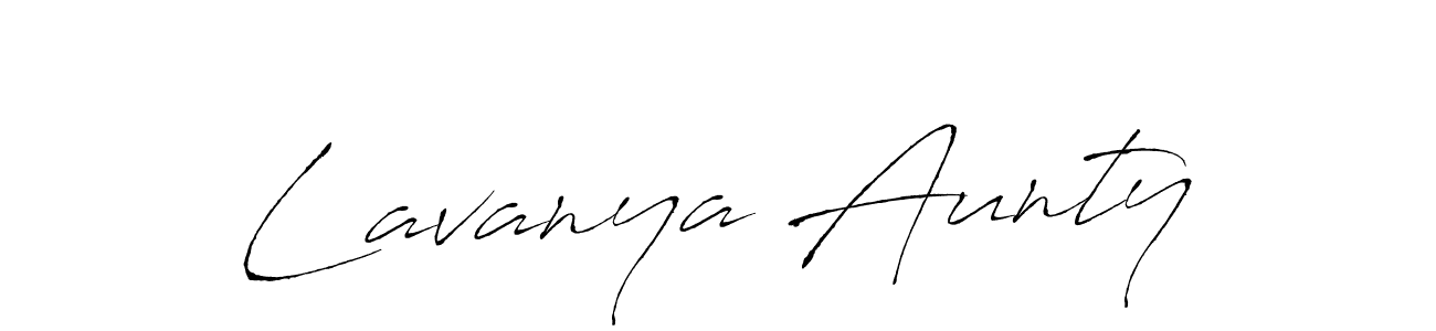 Make a beautiful signature design for name Lavanya Aunty. Use this online signature maker to create a handwritten signature for free. Lavanya Aunty signature style 6 images and pictures png