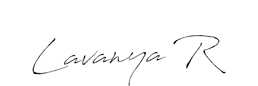 Design your own signature with our free online signature maker. With this signature software, you can create a handwritten (Antro_Vectra) signature for name Lavanya R. Lavanya R signature style 6 images and pictures png