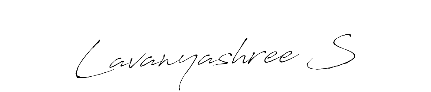 It looks lik you need a new signature style for name Lavanyashree S. Design unique handwritten (Antro_Vectra) signature with our free signature maker in just a few clicks. Lavanyashree S signature style 6 images and pictures png