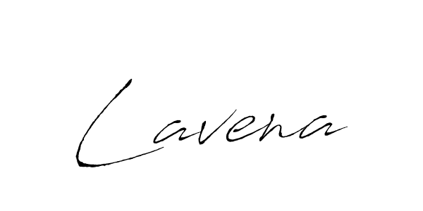 Make a beautiful signature design for name Lavena. With this signature (Antro_Vectra) style, you can create a handwritten signature for free. Lavena signature style 6 images and pictures png