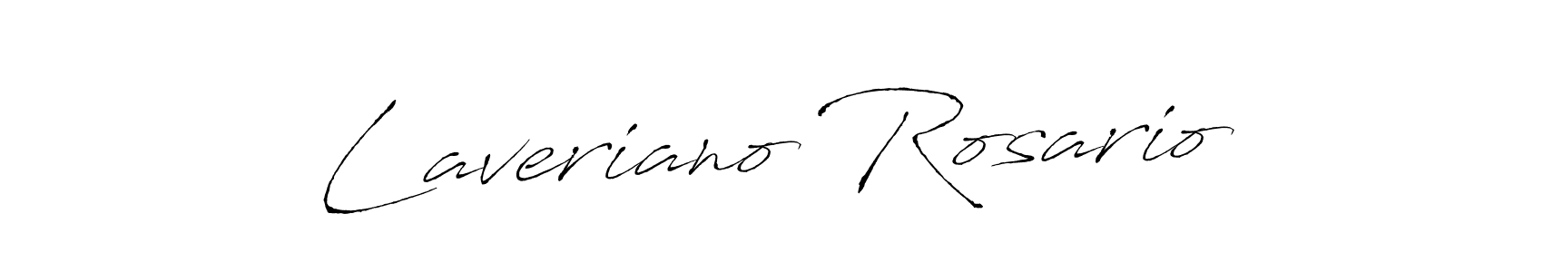 How to make Laveriano Rosario signature? Antro_Vectra is a professional autograph style. Create handwritten signature for Laveriano Rosario name. Laveriano Rosario signature style 6 images and pictures png