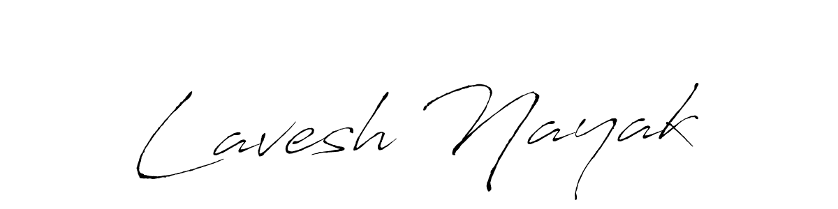 How to make Lavesh Nayak name signature. Use Antro_Vectra style for creating short signs online. This is the latest handwritten sign. Lavesh Nayak signature style 6 images and pictures png