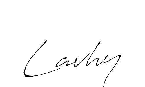 You should practise on your own different ways (Antro_Vectra) to write your name (Lavhy) in signature. don't let someone else do it for you. Lavhy signature style 6 images and pictures png