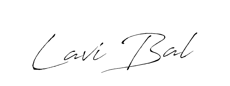 Use a signature maker to create a handwritten signature online. With this signature software, you can design (Antro_Vectra) your own signature for name Lavi Bal. Lavi Bal signature style 6 images and pictures png