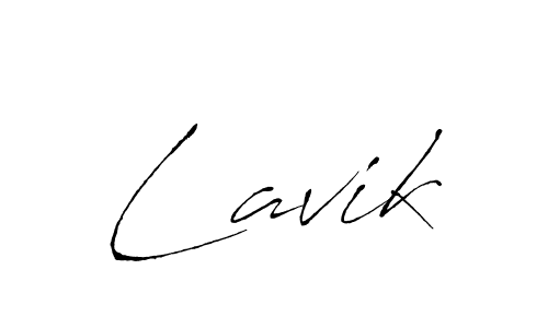 The best way (Antro_Vectra) to make a short signature is to pick only two or three words in your name. The name Lavik include a total of six letters. For converting this name. Lavik signature style 6 images and pictures png