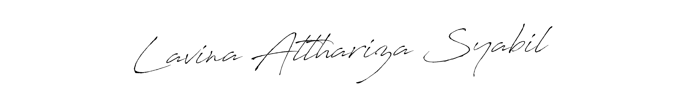 Best and Professional Signature Style for Lavina Atthariza Syabil. Antro_Vectra Best Signature Style Collection. Lavina Atthariza Syabil signature style 6 images and pictures png