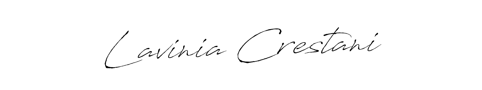Also You can easily find your signature by using the search form. We will create Lavinia Crestani name handwritten signature images for you free of cost using Antro_Vectra sign style. Lavinia Crestani signature style 6 images and pictures png