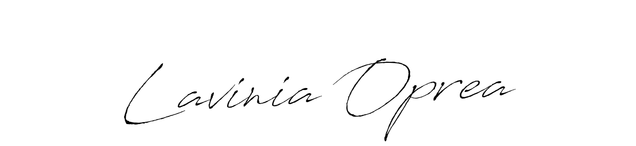 Once you've used our free online signature maker to create your best signature Antro_Vectra style, it's time to enjoy all of the benefits that Lavinia Oprea name signing documents. Lavinia Oprea signature style 6 images and pictures png