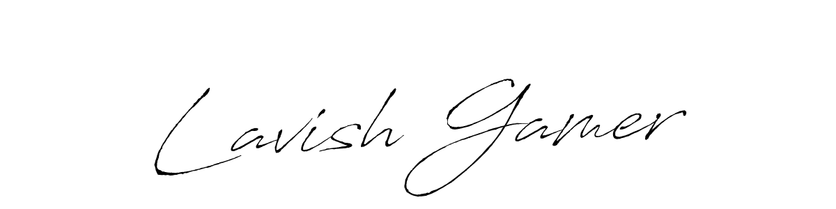 Also You can easily find your signature by using the search form. We will create Lavish Gamer name handwritten signature images for you free of cost using Antro_Vectra sign style. Lavish Gamer signature style 6 images and pictures png
