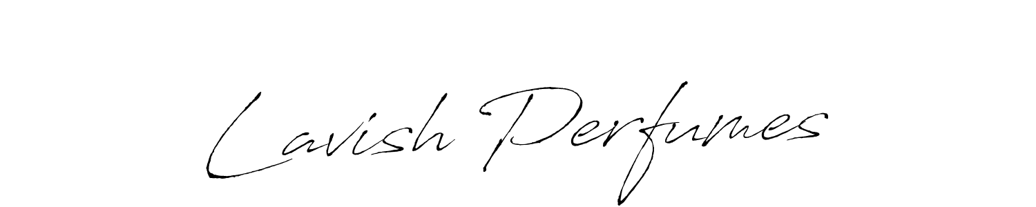 Make a beautiful signature design for name Lavish Perfumes. With this signature (Antro_Vectra) style, you can create a handwritten signature for free. Lavish Perfumes signature style 6 images and pictures png