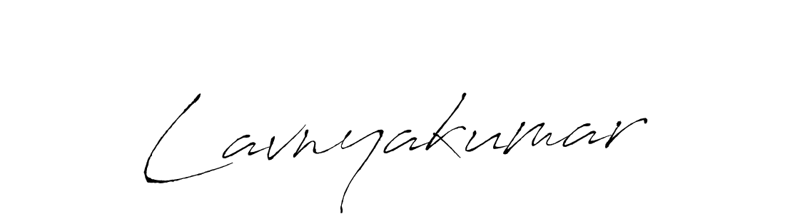Make a beautiful signature design for name Lavnyakumar. With this signature (Antro_Vectra) style, you can create a handwritten signature for free. Lavnyakumar signature style 6 images and pictures png