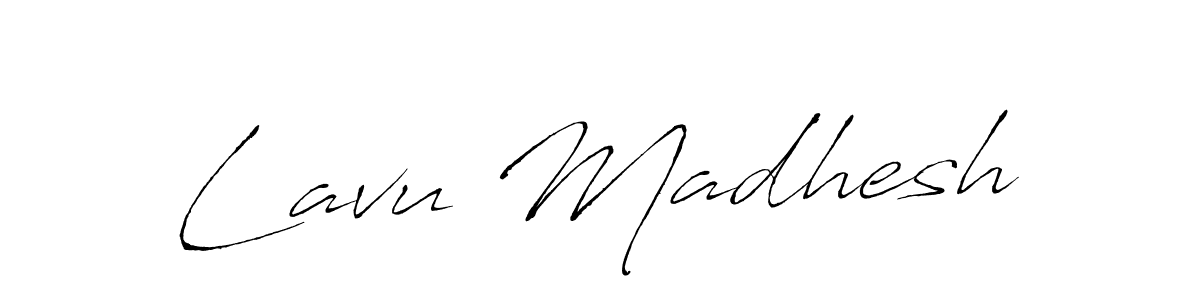 Use a signature maker to create a handwritten signature online. With this signature software, you can design (Antro_Vectra) your own signature for name Lavu Madhesh. Lavu Madhesh signature style 6 images and pictures png