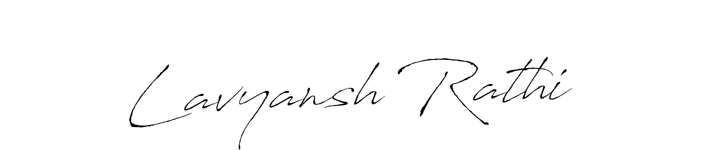 Similarly Antro_Vectra is the best handwritten signature design. Signature creator online .You can use it as an online autograph creator for name Lavyansh Rathi. Lavyansh Rathi signature style 6 images and pictures png