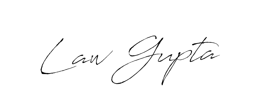 Also You can easily find your signature by using the search form. We will create Law Gupta name handwritten signature images for you free of cost using Antro_Vectra sign style. Law Gupta signature style 6 images and pictures png